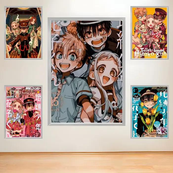 Affiche Hanako-kun liée aux toilettes