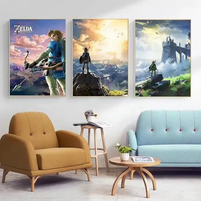 Tableau sur toile Hyrule Village
