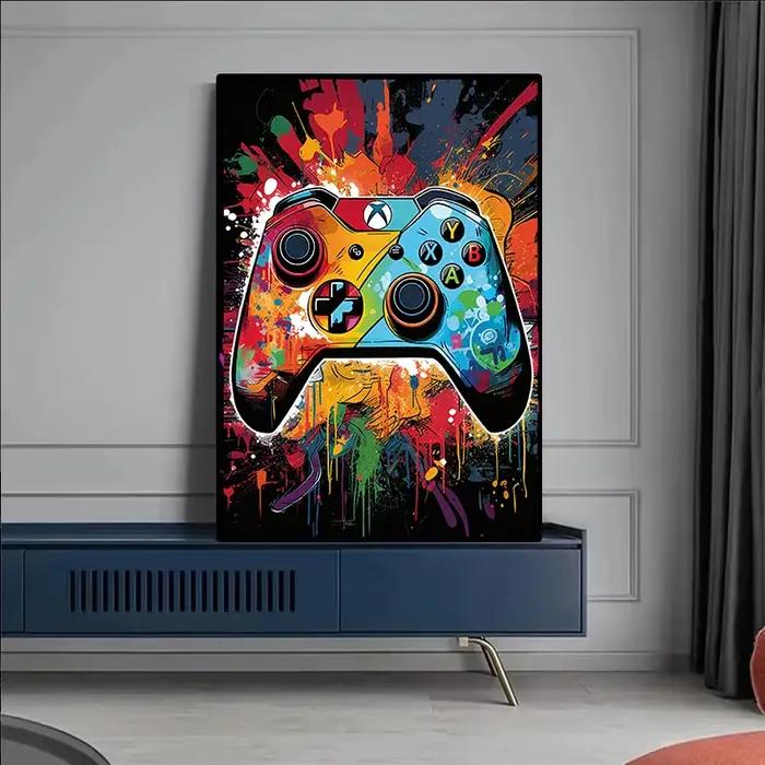 Affiche de jeu Graffiti imprimée