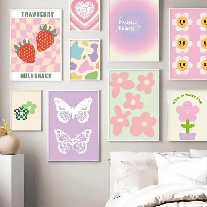 Affiches de peinture sur toile imprimées