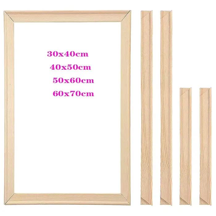 Cadres en bois pour la peinture sur toile