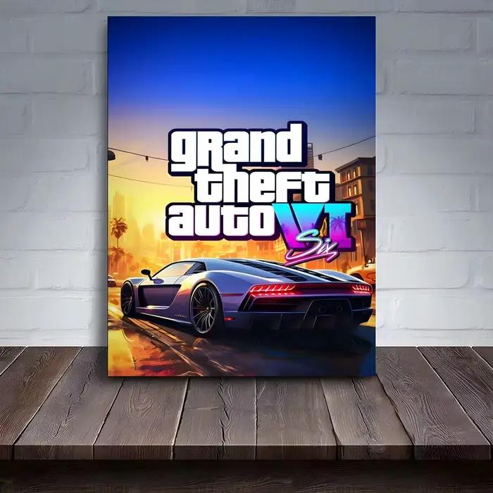 Affiche de jeu populaire G-Gta 6 pour PC