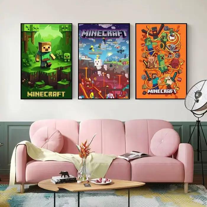 Affiche vintage hippie Game Mine-CraftS C-Classic
