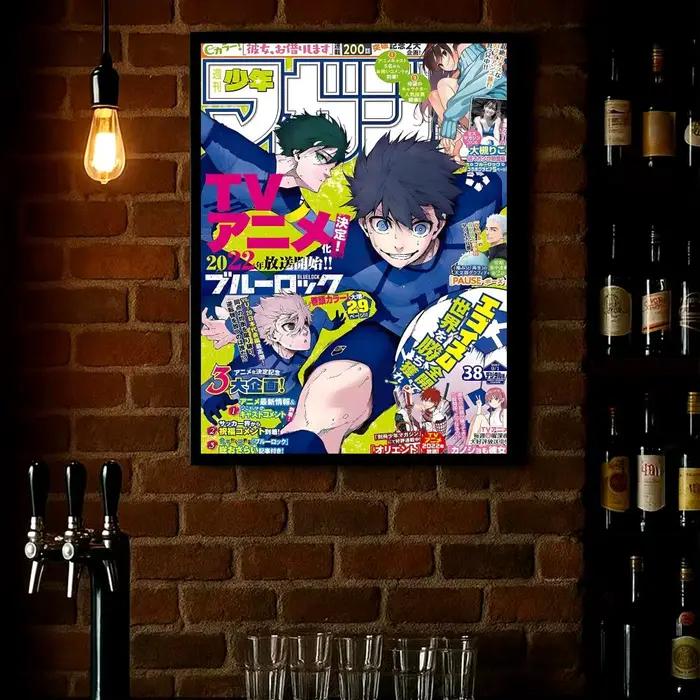 Affiche murale sur toile avec calligraphie