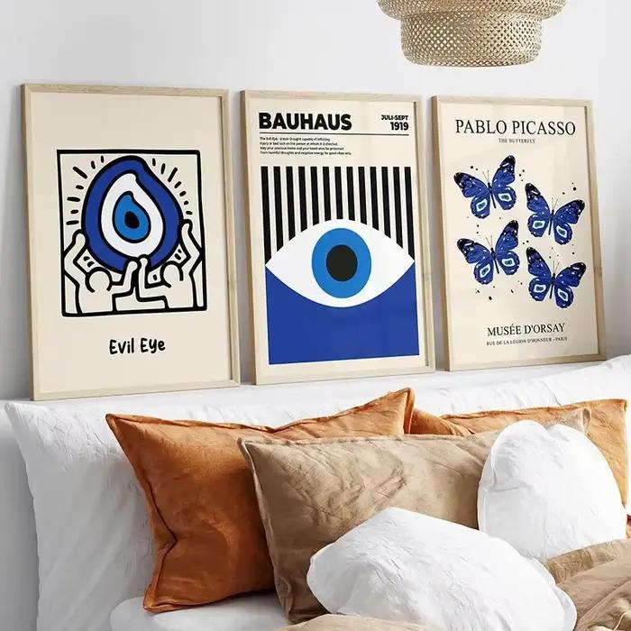 Art mural abstrait classique