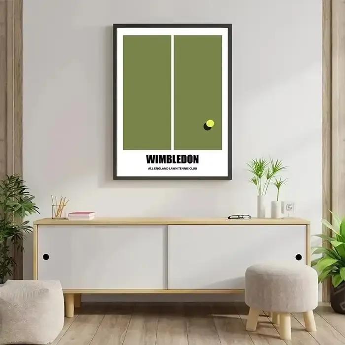 Affiches minimalistes de Tennis Grand Slam