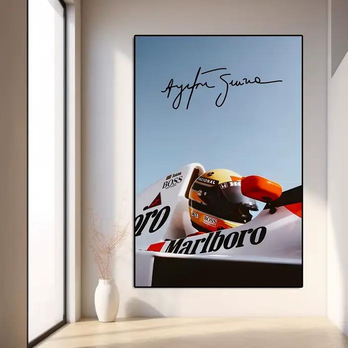 Affiche et impression de graffiti de piste de course abstraite