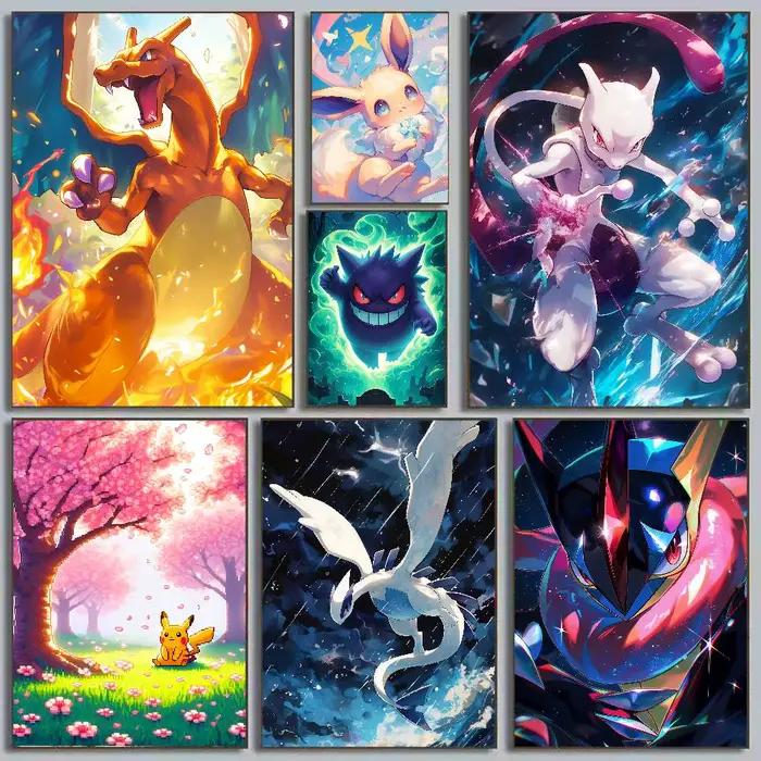 Affiche d'anime Pokemon Flareon