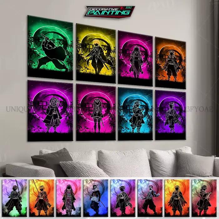 Affiche sur toile Demon Slayer HD