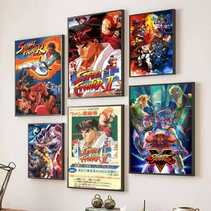 Affiche de jeu vidéo Street Fighter