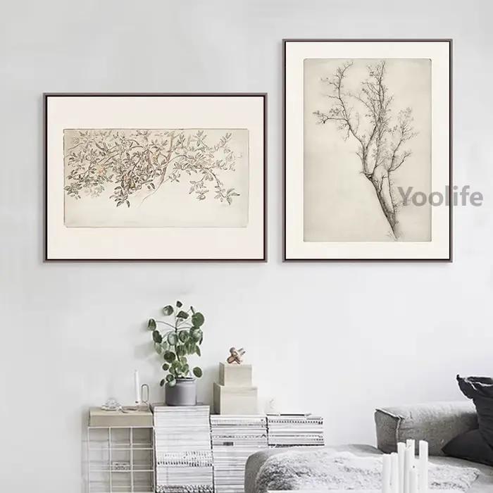 Peinture à l'huile sur toile de pays