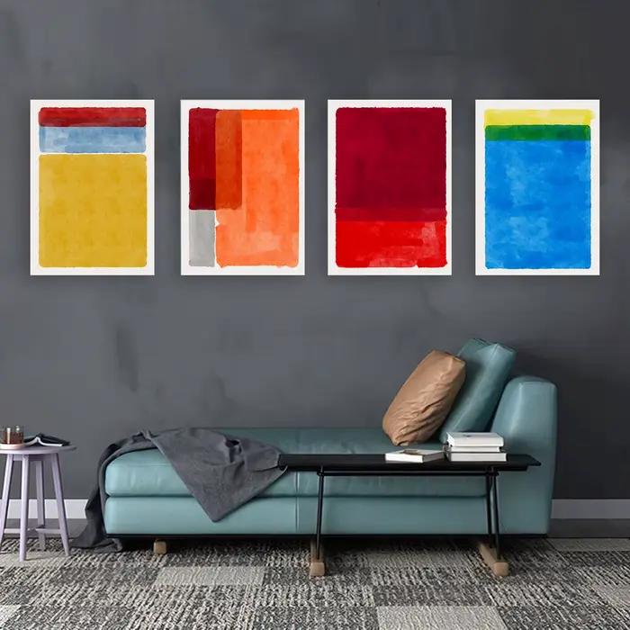 Mark Rothko – affiches d'art abstrait classique