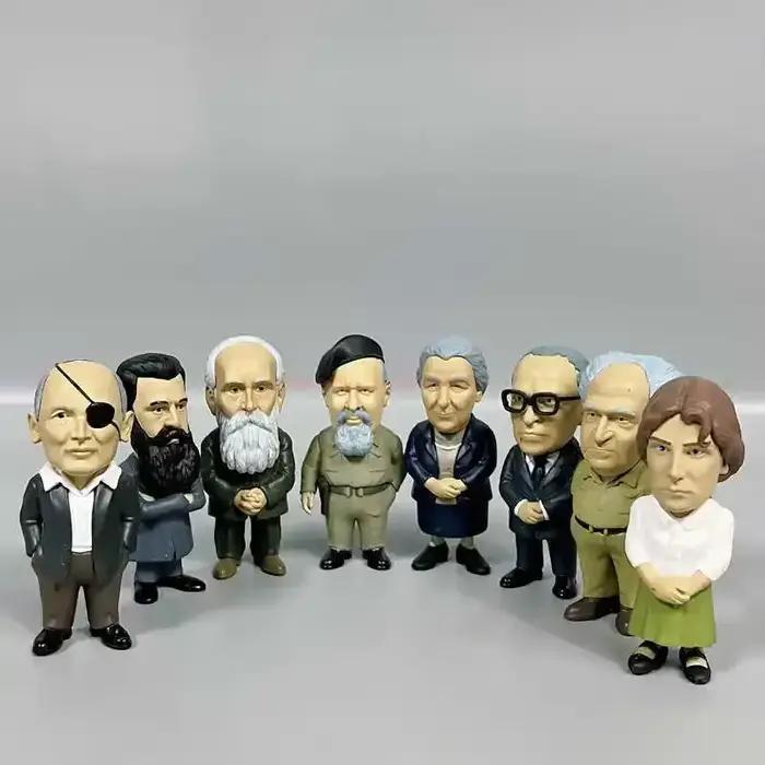 8-10 Cm dessin animé célèbre leaders militaires figurine poupée Pvc modèle jouet à collectionner articulé fait à la main cadeau pour les âges