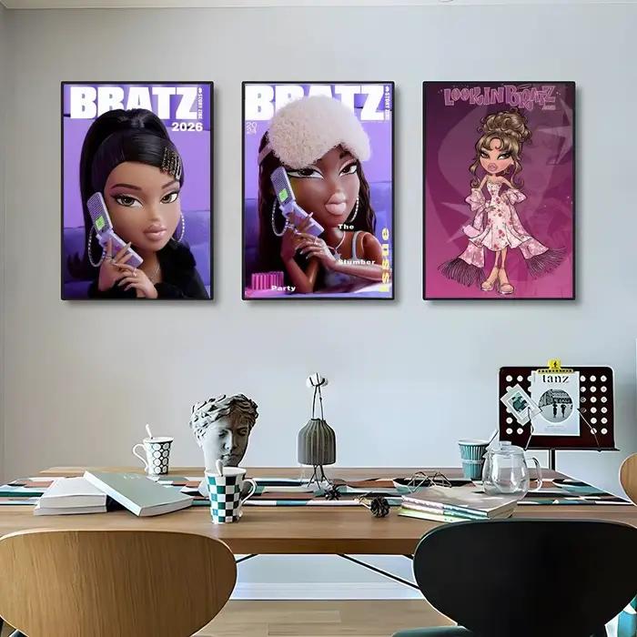 Affiche de poupée Anime Bratz