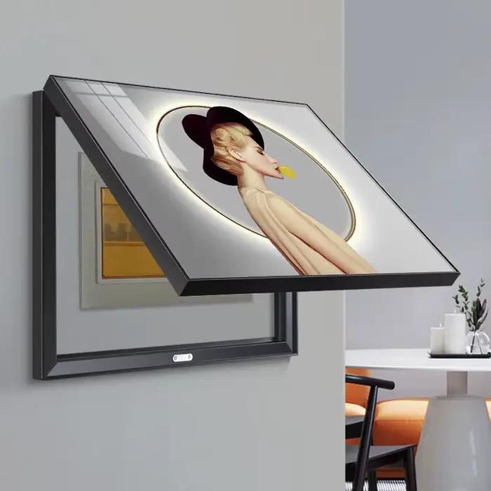 Peinture décorative boîte de compteur électrique maison salon mur Art impression décor accessoires moderne minimaliste créatif Mural affiche