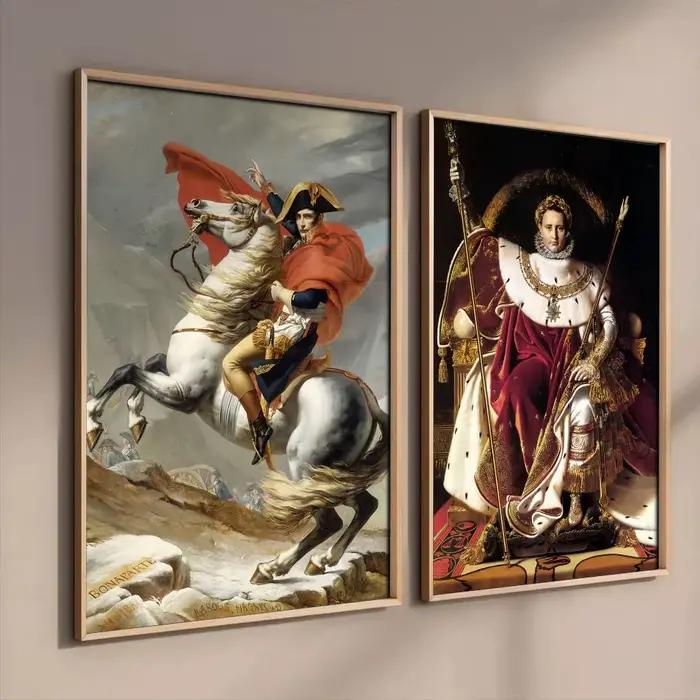 Affiche classique Napoléon Bonaparte
