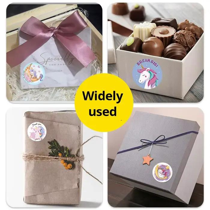 Autocollant licorne de dessin animé pour enfants