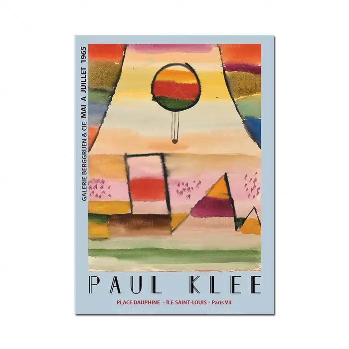 Paul Klee – peinture décorative moderne de Style abstrait classique