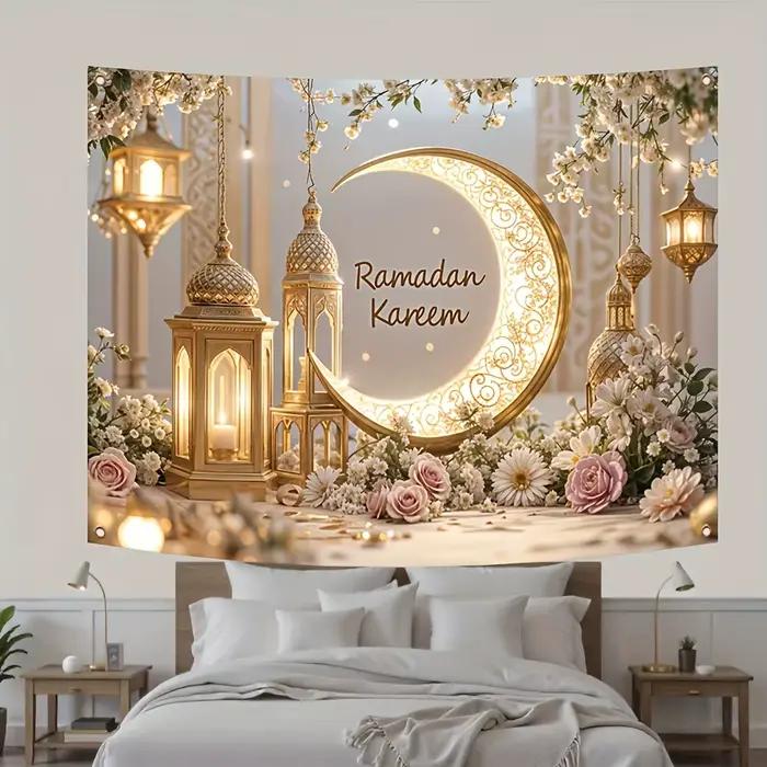 Bannière murale élégante du Ramadhan