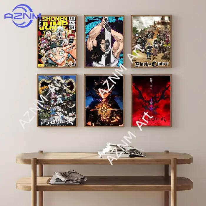 Poster cool d'anime Black Clover BC