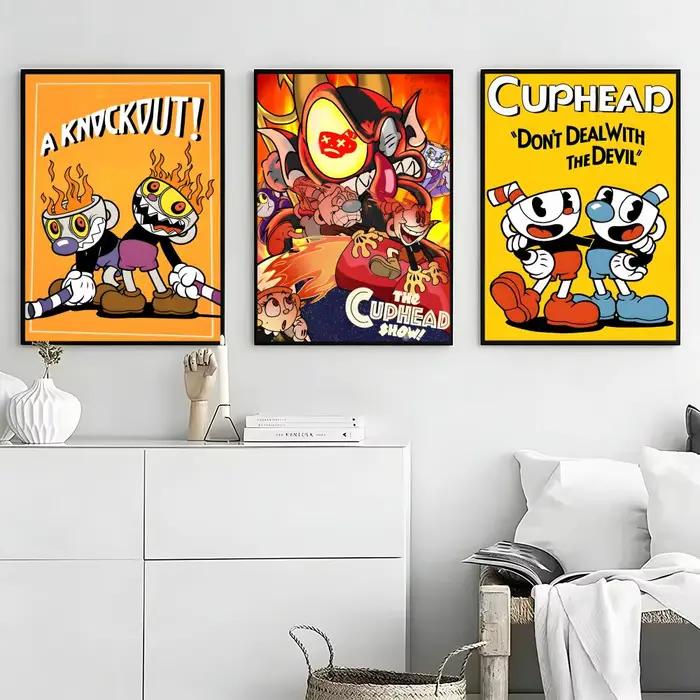 Affiche de jeu Cuphead