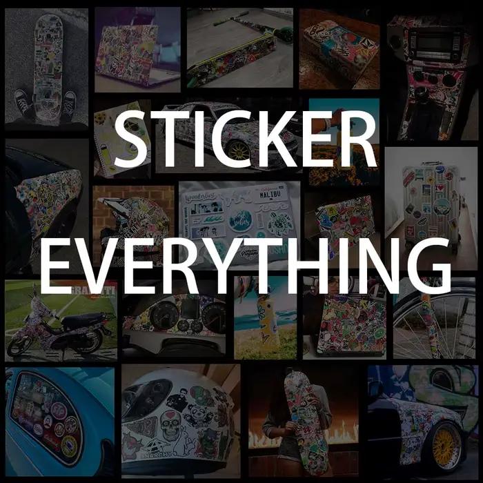 Autocollants Vintage Rétro Vsco Graffiti Esthétique Ins Vinyle Stickers Papeterie Cahier JESticker Jouet Enfants Cadeau