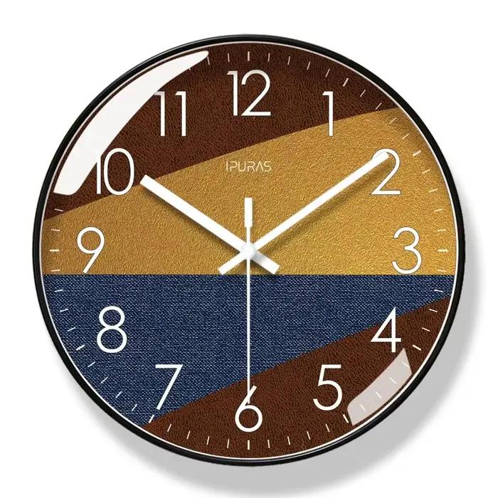 Horloge murale Bergame en marbre