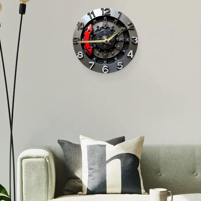 Horloge murale 2D, horloge mécanique