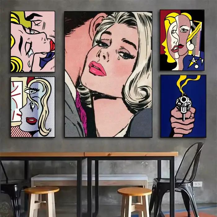 Affiche Retor Roy Lichtenstein