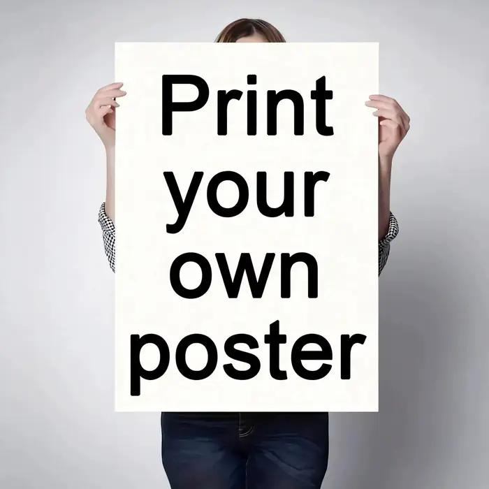 Affiches personnalisées sur toile