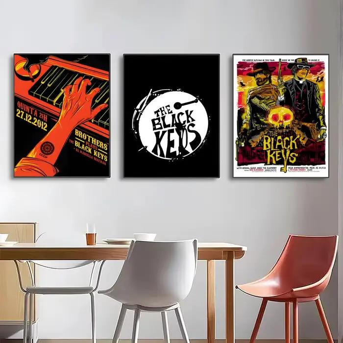Les affiches classiques et les impressions d'art mural conviennent aux salons