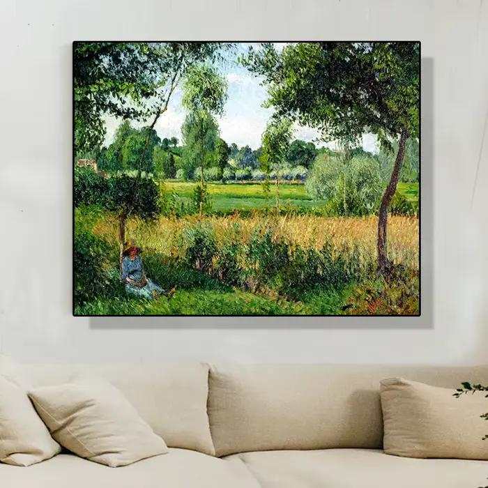 Affiche de paysage de la nature de Camille Pissarro