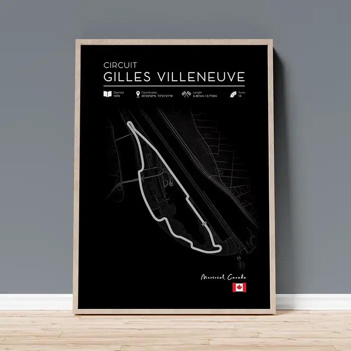 Affiches de piste F1 2025