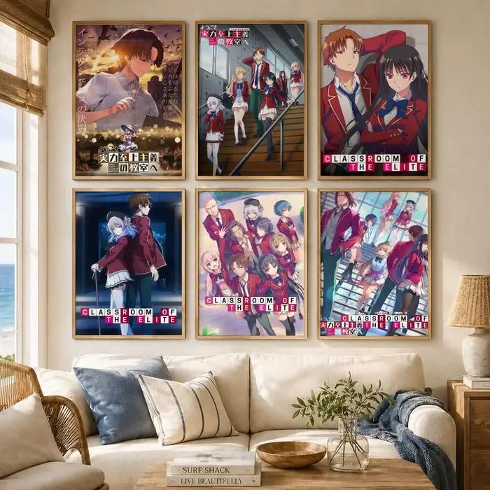 Affiche d'anime scolaire C-Classroom of the Elite