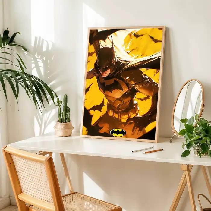 Affiche de super-héros b-batman