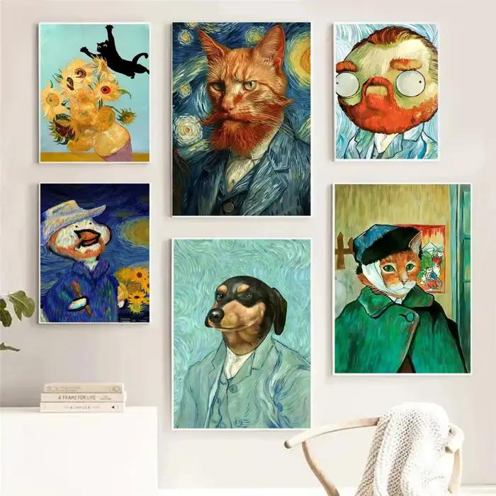 Peinture amusante Van Gogh : Deuxième Création