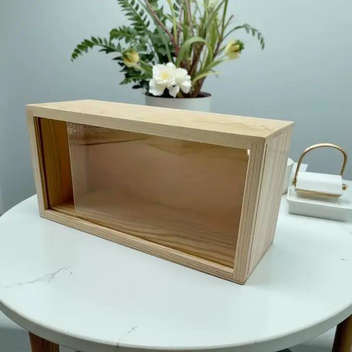 Boîte de rangement et de présentation en bois