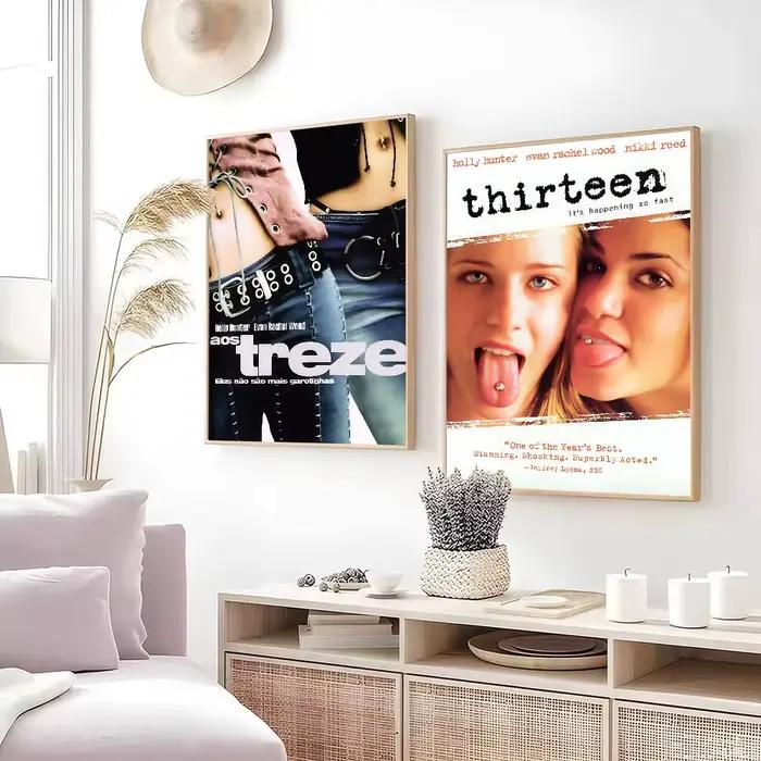 Affiches autocollantes de Film de treize
