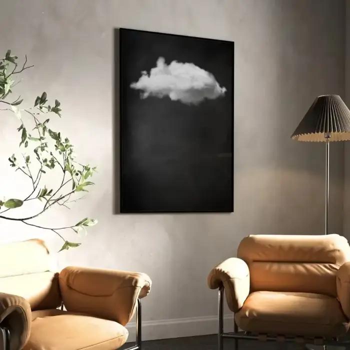 Art mural abstrait moderne