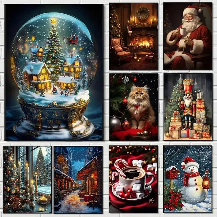 Classique traditionnel arbre de noël père