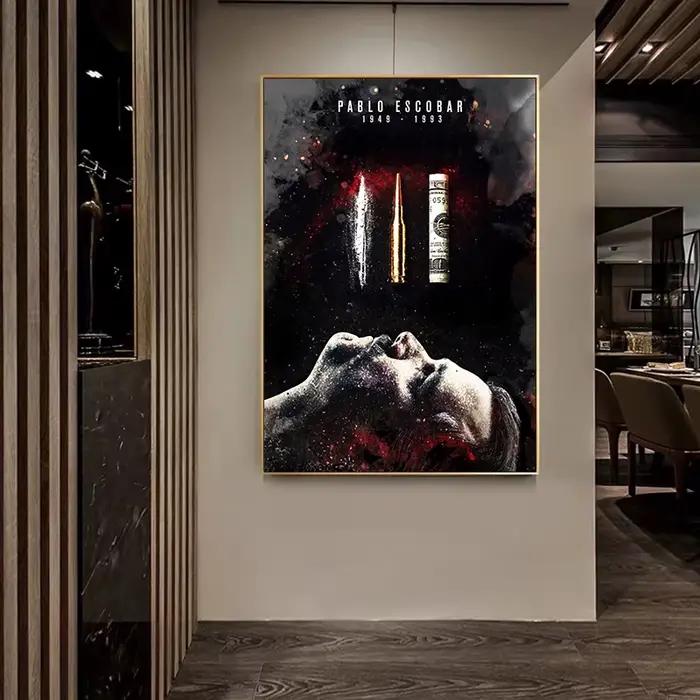 Affiche murale du seigneur Pablo Escobar Narcos Mugshot