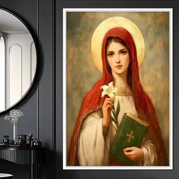 Affiches d'art chrétien sacré cœur jésus