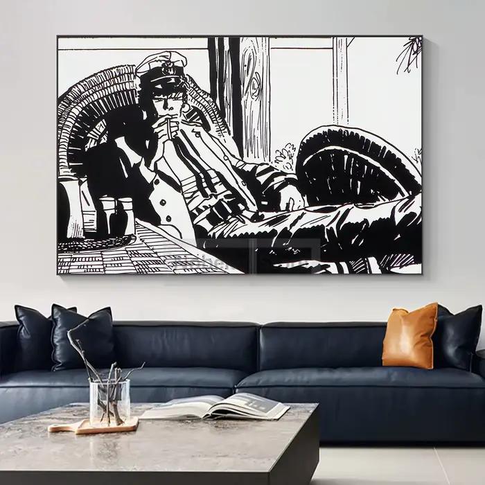 Affiche de bande dessinée Corto maltais