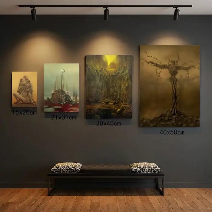 Affiche d'art Z-Zdzislaw Beksinskis