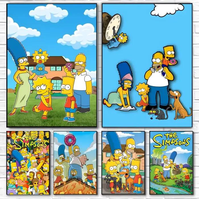Affiche murale Anime T-The Simpsons