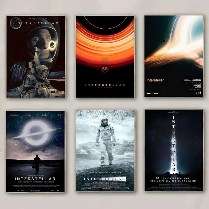 Affiche d'art murale classique du film I-Interstellar