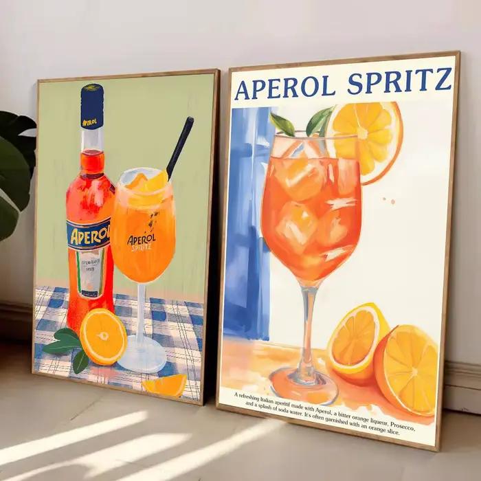 Affiche de vin italien A-Aperol spritz