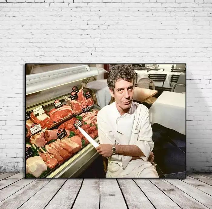 Affiche de la série célèbre Chef Anthony Bourdain