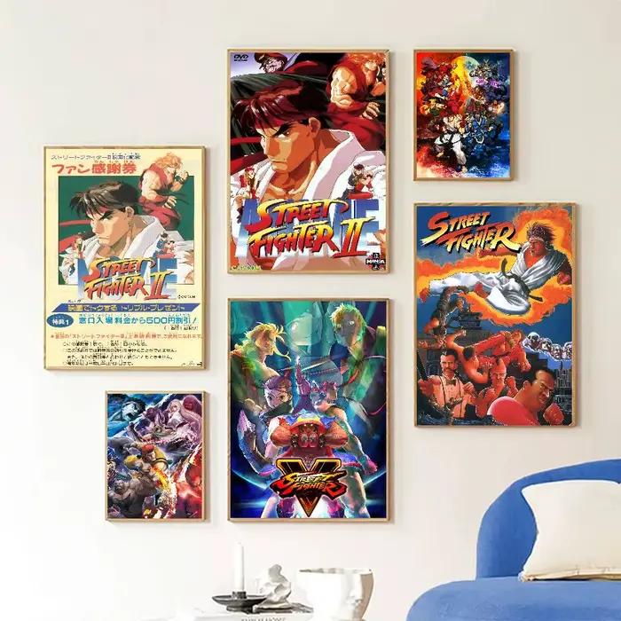 Affiche de jeu vidéo Street Fighter