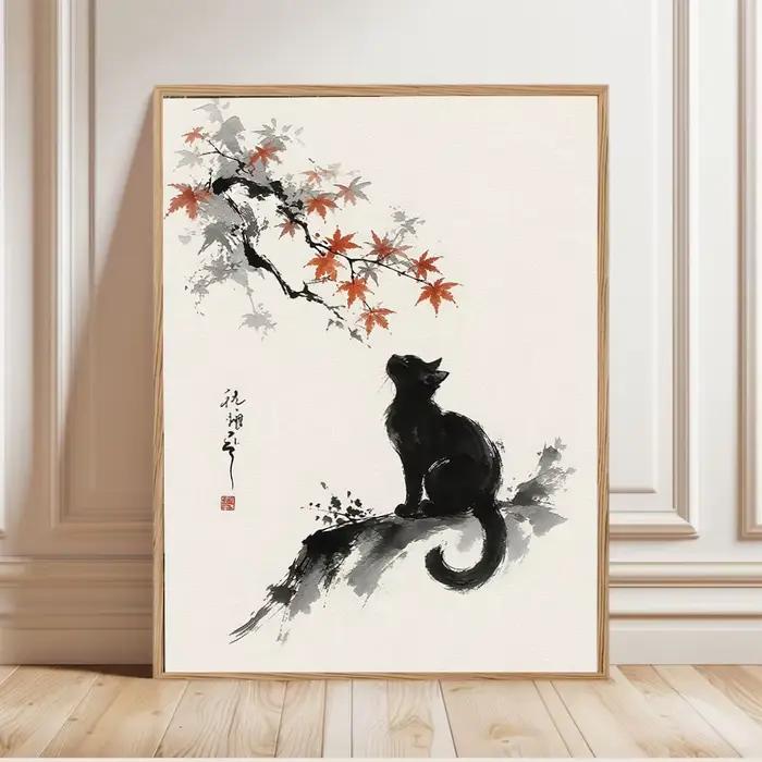 Affiche d'art japonais Inka